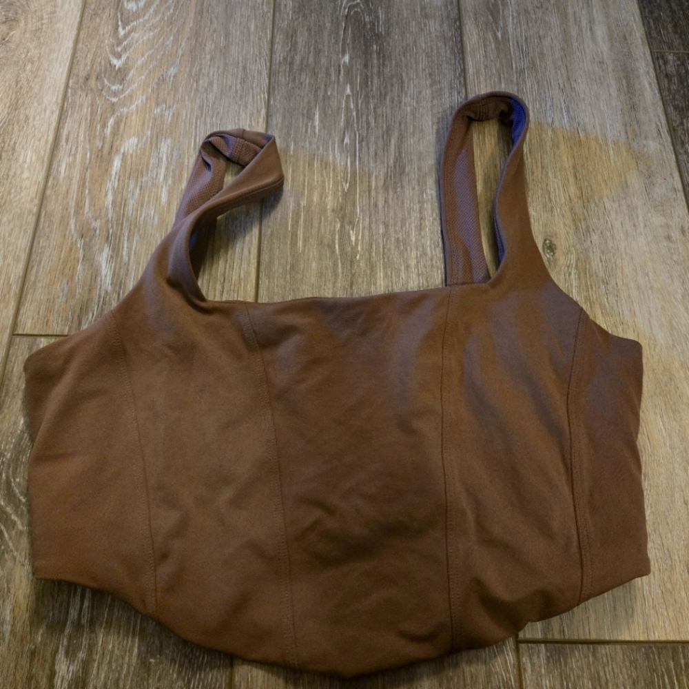 All in Motion Brown Women's Tank Crop Top